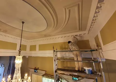 Decorating town hall